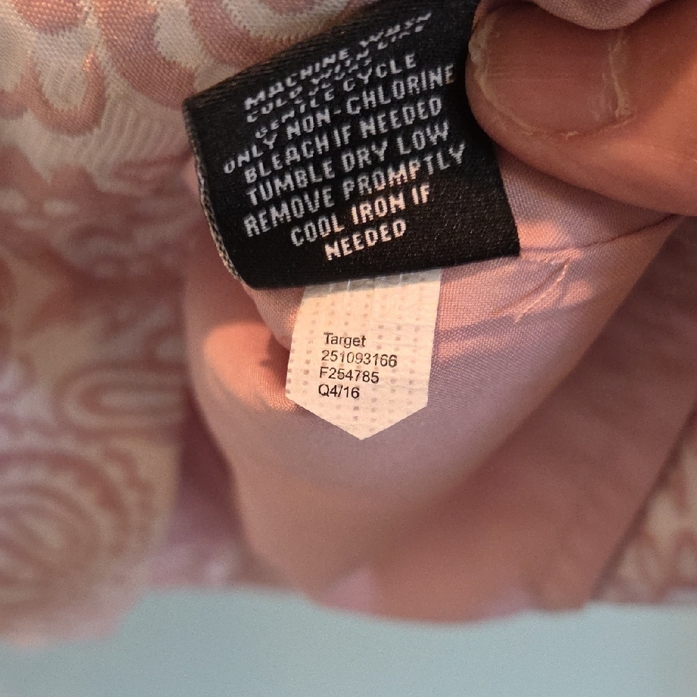 Victoria Beckham For Target Limited Release Pink Jacquard Sleeveless Dress XS - Picture 5 of 16